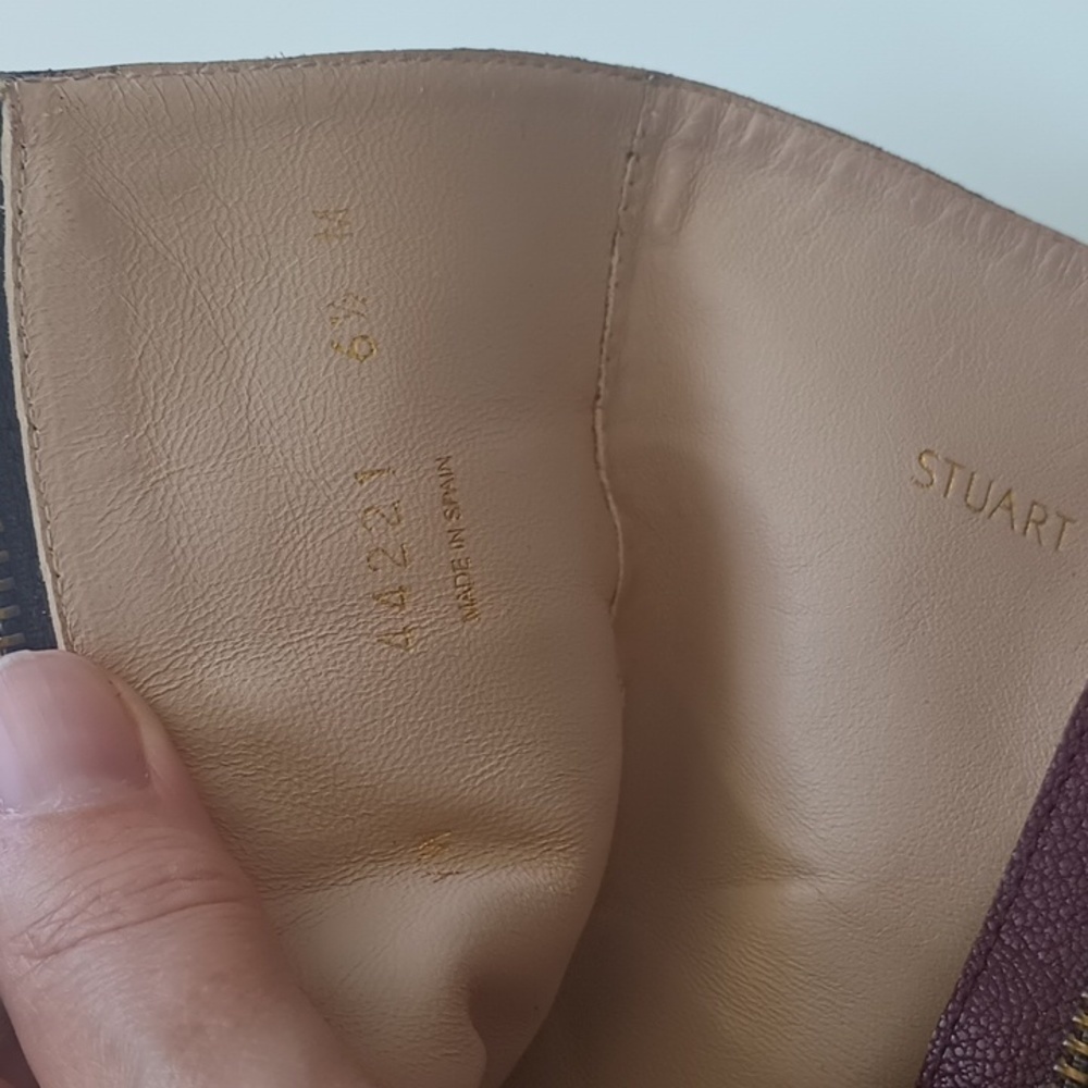 Stuart Weitzman Atomic West Suede Bootie Size 6 1… - image 4